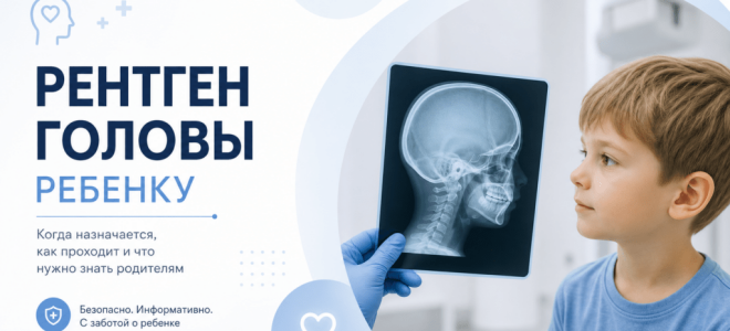 Рентген головы ребенку