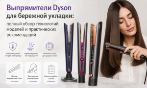 Выпрямители Dyson для бережной укладки: полный обзор технологий, моделей и практических рекомендаций