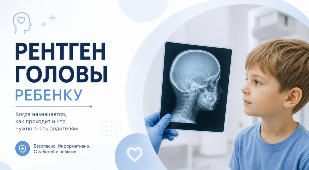 рентген головы ребенку